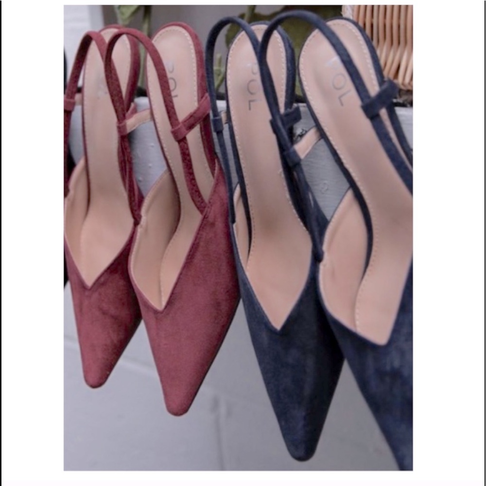 POL SHOES, kitten heels